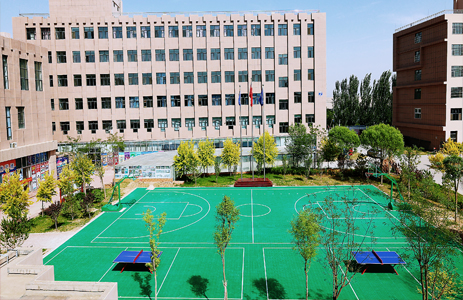 新华互联网学校教学楼一角